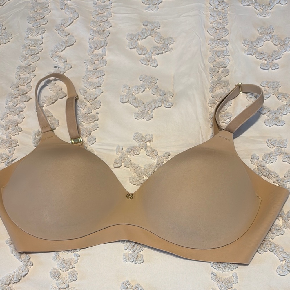 Elegant Beige Wireless Bra